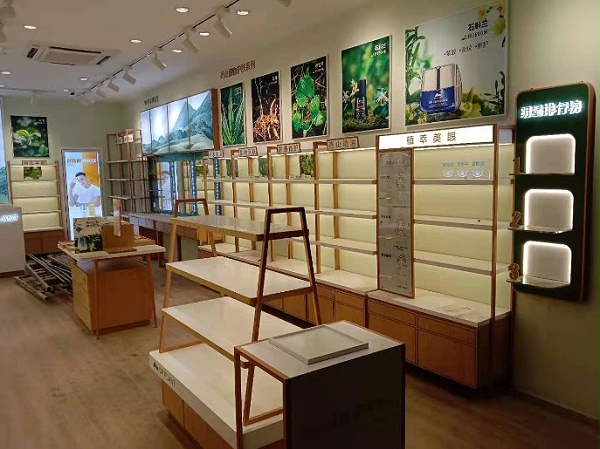 四川化妆品展柜