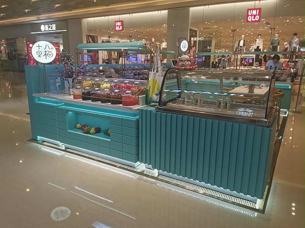 小食品展柜定制